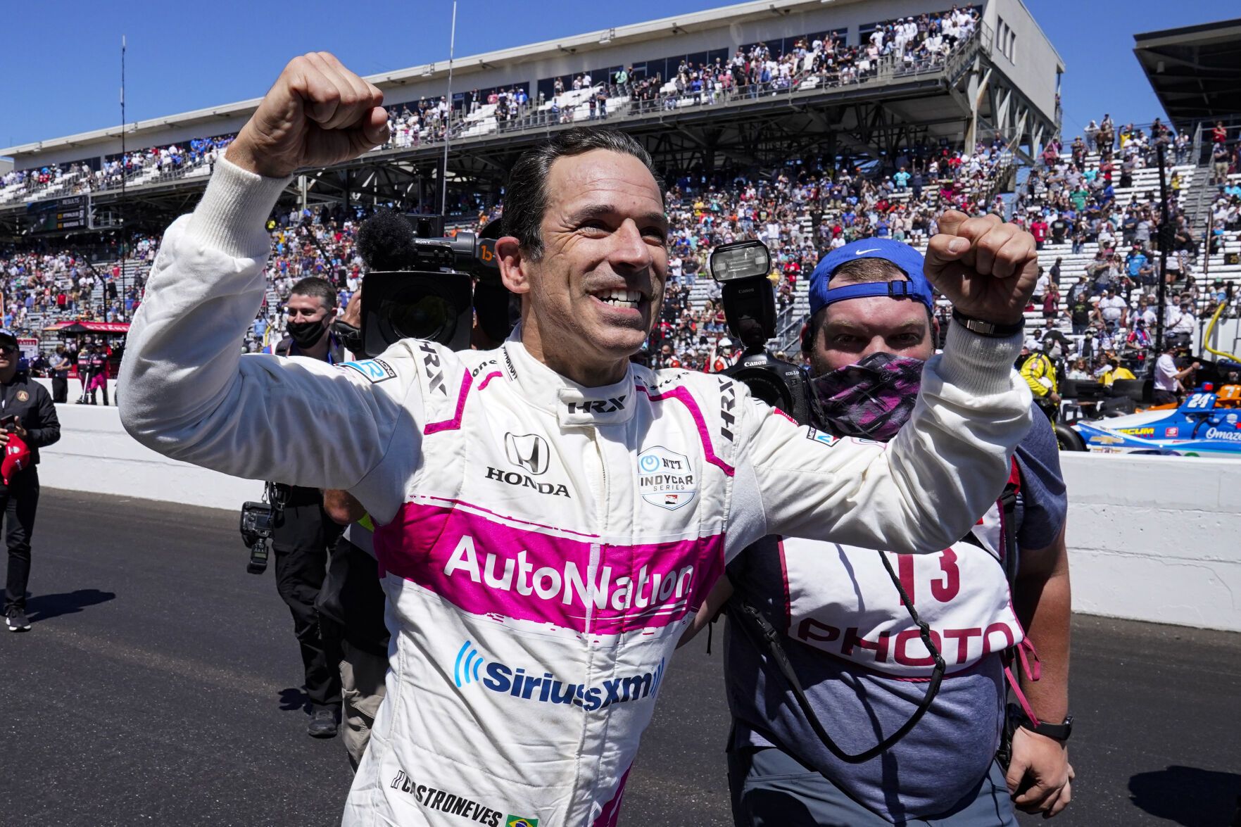 APTOPIX IndyCar Indy 500 Auto Racing